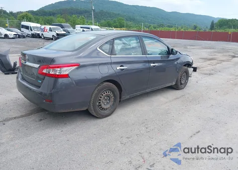 2013 Nissan Sentra S from USA, damaged, VIN 3N1AB7APXDL757941